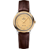 Omega De Ville Prestige 424.23.27.60.58.001 27.4mm Two-Tone Champagne Dial