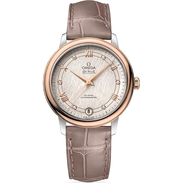 Omega De Ville Prestige 424.23.33.20.52.003 32.7mm Two-Tone Automatic