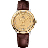 Omega De Ville Prestige Co-Axial 424.23.33.20.58.001 32.7mm Two-Tone Champagne Dial