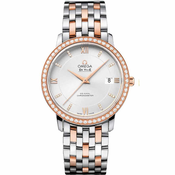 Omega De Ville Prestige Co-Axial 424.25.37.20.52.001 36.8mm Two-Tone