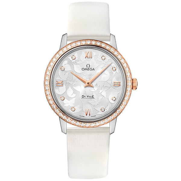 Omega De Ville Prestige 424.27.33.60.52.001 in Stainless Steel & Rose Gold, 32.7mm