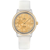 Omega De Ville Prestige 424.27.33.60.58.001 in Stainless Steel and Yellow Gold