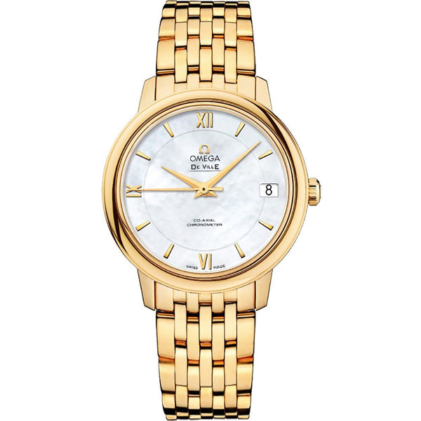 Omega De Ville Prestige Co-Axial 424.50.33.20.05.001 in 18kt Yellow Gold