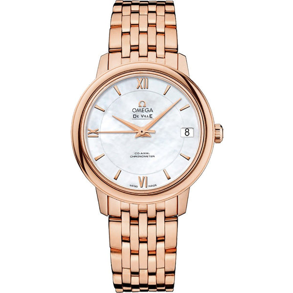 Omega De Ville Prestige Co-Axial 424.50.33.20.05.002 in 18kt Rose Gold
