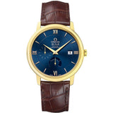 Omega De Ville Prestige Power Reserve Co-Axial 424.53.40.21.03.001 in 18k Yellow Gold