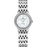 Omega De Ville Prestige 424.55.24.60.55.003 in 18kt White Gold with Mother-of-Pearl Dial