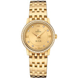 Omega De Ville Prestige 424.55.27.60.58.001 in 18kt Yellow Gold