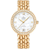 Omega De Ville Prestige Co-Axial 424.55.33.20.55.009 32.7mm 18kt Yellow Gold