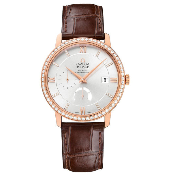 Omega De Ville Prestige Power Reserve Co-Axial 424.58.40.21.52.002 in 18kt Rose Gold