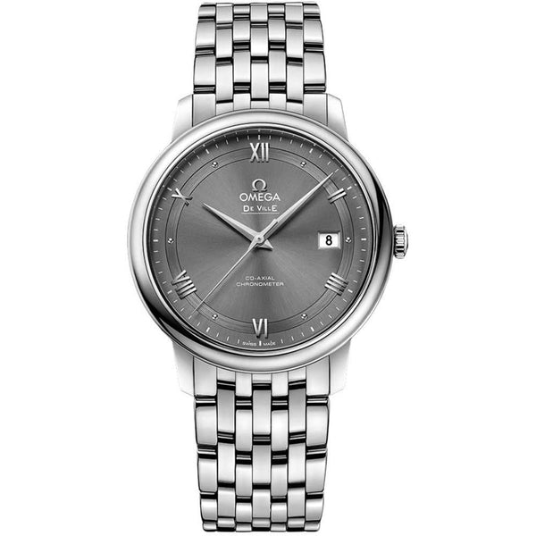 Omega De Ville Prestige Co-Axial 39.5mm Stainless Steel Watch 424.10.40.20.06.001