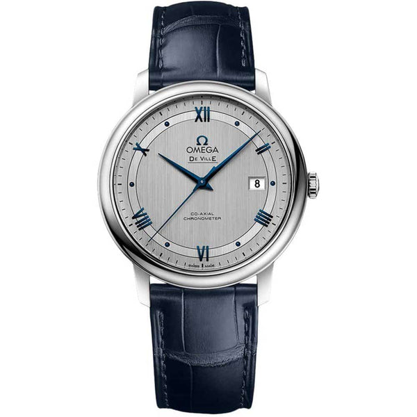 Omega De Ville Prestige Co-Axial 424.13.40.20.02.003 Stainless Steel 39.5mm Silver Dial