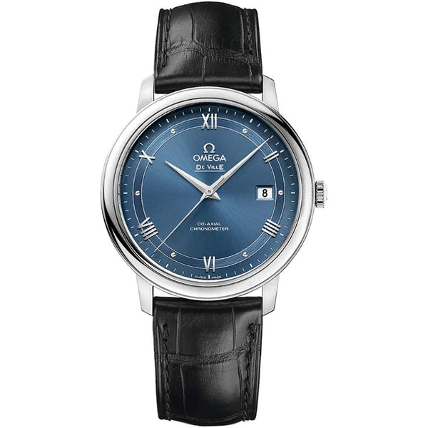 Omega De Ville Prestige Co-Axial 424.13.40.20.03.002 – 39.5mm Stainless Steel, Blue Dial