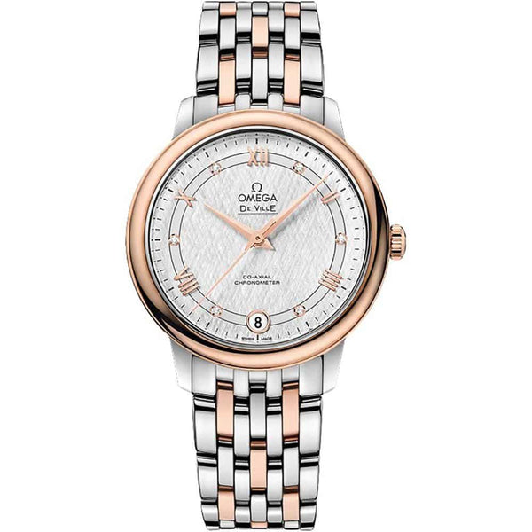 Omega De Ville Prestige Co-Axial 424.20.33.20.52.002 32.7mm Two-Tone