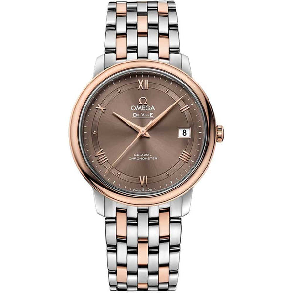 Omega De Ville Prestige Co-Axial 424.20.37.20.13.001 in Stainless Steel and Rose Gold