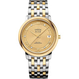Omega De Ville Prestige Co-Axial 36.8mm Two-Tone Champagne Dial Ref. 424.20.37.20.58.002