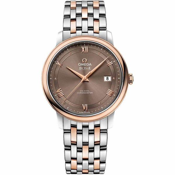 Omega De Ville Prestige Co-Axial 424.20.40.20.13.001 in Stainless Steel and 18k Rose Gold
