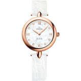Omega De Ville Prestige 424.53.27.60.55.002 in 18kt Rose Gold with Mother-of-Pearl Dial