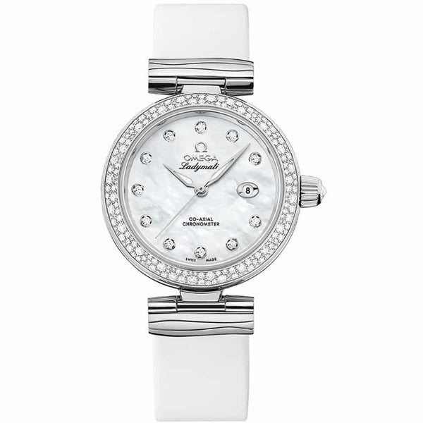 Omega De Ville Ladymatic 425.37.34.20.55.002 34mm Stainless Steel Mother-of-Pearl Dial
