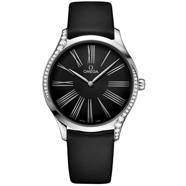 Omega De Ville Trésor Quartz 39mm Stainless Steel Black Dial Ref. 428.17.39.60.01.001