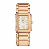 Patek Philippe Twenty~4 4910-11R-011 Rose Gold Diamond Quartz 30mm