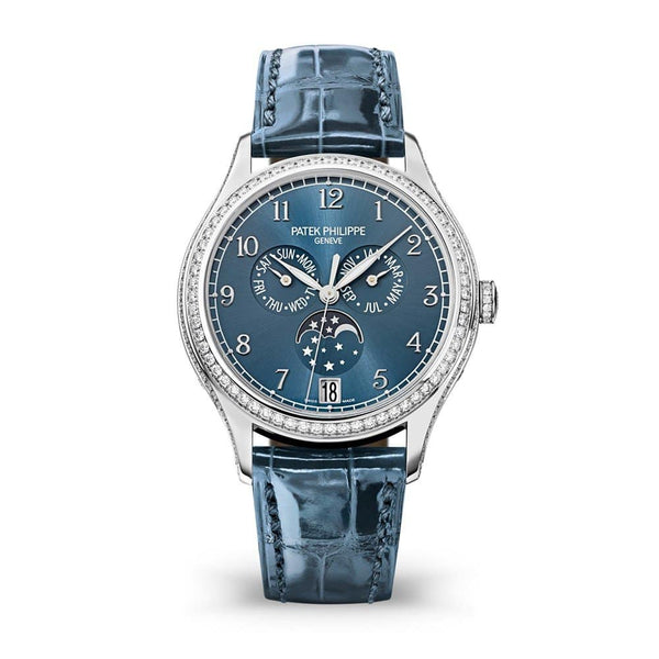 Patek Philippe 4947G-001 Complications Self-Winding 38mm White Gold Blue Dial