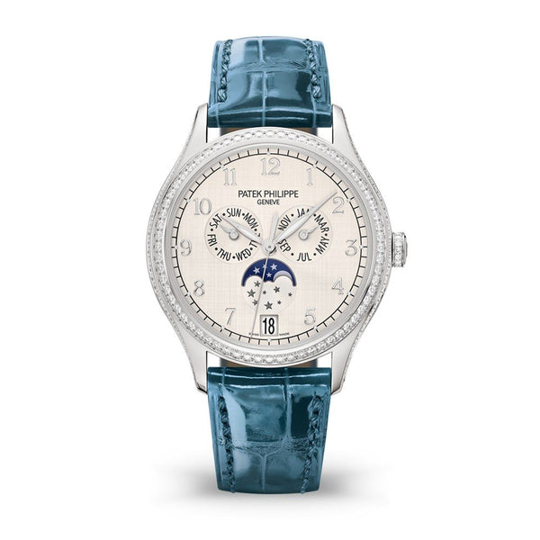 Patek Philippe 4947G-010 Complications Self-Winding 38mm White Gold Diamond Watch