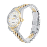 Rolex Datejust 36 Reference 16233 Two-Tone White Arabic Dial Jubilee Bracelet Circa 2000