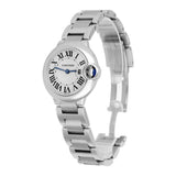 Cartier Ballon Bleu W69010Z4 28mm Stainless Steel Silver-Tone Dial Ladies Quartz Watch