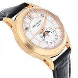 Patek Philippe Annual Calendar 5205R-001 Rose Gold 40mm White Dial Men's Watch