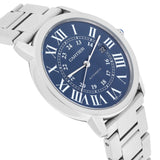 Cartier Ronde Solo XL Blue Dial Automatic Steel Watch WSRN0023 with Papers