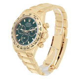 Rolex Cosmograph Daytona 116508-0013 Yellow Gold Green Dial