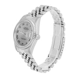 Rolex Datejust 36 Stainless Steel Silver Roman Dial Jubilee Bracelet Ref. 16220