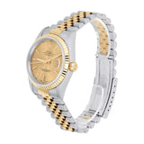 Rolex Datejust 36 Two-Tone Champagne Dial Jubilee Bracelet Ref 16233 circa 1996