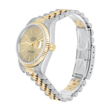 Rolex Datejust 36 Two-Tone Champagne Dial Jubilee Bracelet Ref. 16233 Circa 1995