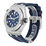 Audemars Piguet Royal Oak Offshore Selfwinding Chronograph 15720ST.OO.A027CA.01 Stainless Steel 42mm Blue Dial