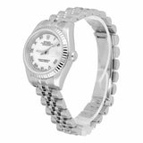 Rolex Lady-Datejust 26mm Steel & White Gold 179174 White Roman Dial