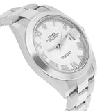 Rolex Datejust 41 126300 Stainless Steel White Roman Numeral Dial Oyster Bracelet 2022