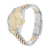 Rolex Datejust 36 Two-Tone Champagne Arabic Dial Jubilee Bracelet Ref. 16233 Circa 2002