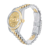 Rolex Datejust 36 Two-Tone Champagne Diamond Dial Jubilee Bracelet Ref. 16233 Circa 1995