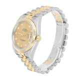 Rolex Datejust 36 Two-Tone 116233 Champagne Diamond Dial Jubilee Bracelet