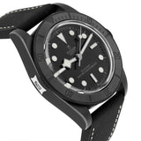 Tudor Black Bay 79210CNU-0001 41mm Black Ceramic Leather Strap