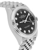 Rolex Datejust 126234-0027 36mm Black Diamond Dial Jubilee Bracelet Stainless Steel 2023