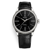 Rolex Cellini 50509 18kt White Gold 39mm Black Dial Automatic Men's Watch