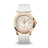 Patek Philippe Aquanaut 5068R-010 Rose Gold Diamond Bezel 35.6mm
