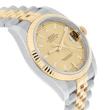 Rolex Datejust 36 116233-0151 Two-Tone Champagne Dial Jubilee Bracelet Watch