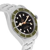Tudor Black Bay 79230G Harrods Edition Green Bezel 41mm Automatic Dive Watch