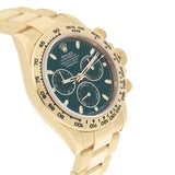 Rolex Cosmograph Daytona 116508-0013 Yellow Gold Green Dial