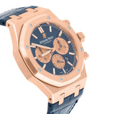 Audemars Piguet Royal Oak Chronograph 26331OR.OO.D315CR.01 Blue Dial Rose Gold 41mm