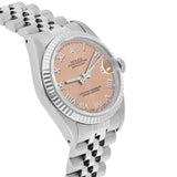Rolex Datejust 31mm Ref. 68274 Salmon Roman Numeral Dial with White Gold Bezel