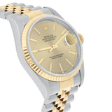 Rolex Datejust 36 Two-Tone Champagne Dial Jubilee Bracelet Ref. 16233 Circa 1995